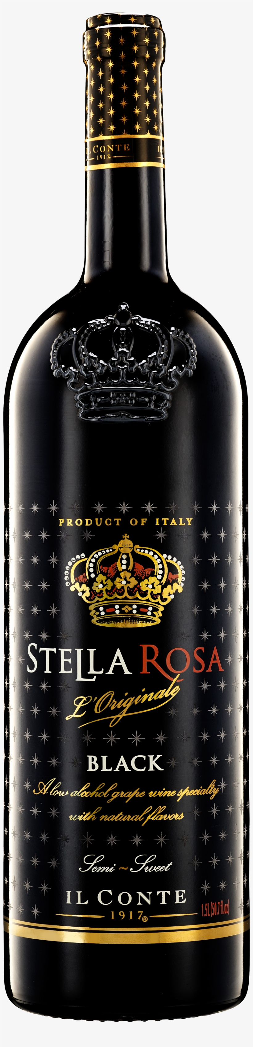 Bottle Shot Magnum - Stella Rosa Black Lux, transparent png download