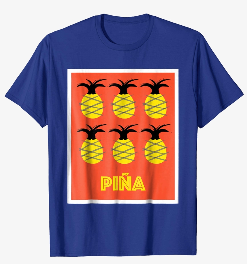 Pineapple Pattern T-shirt - Shirt, transparent png download