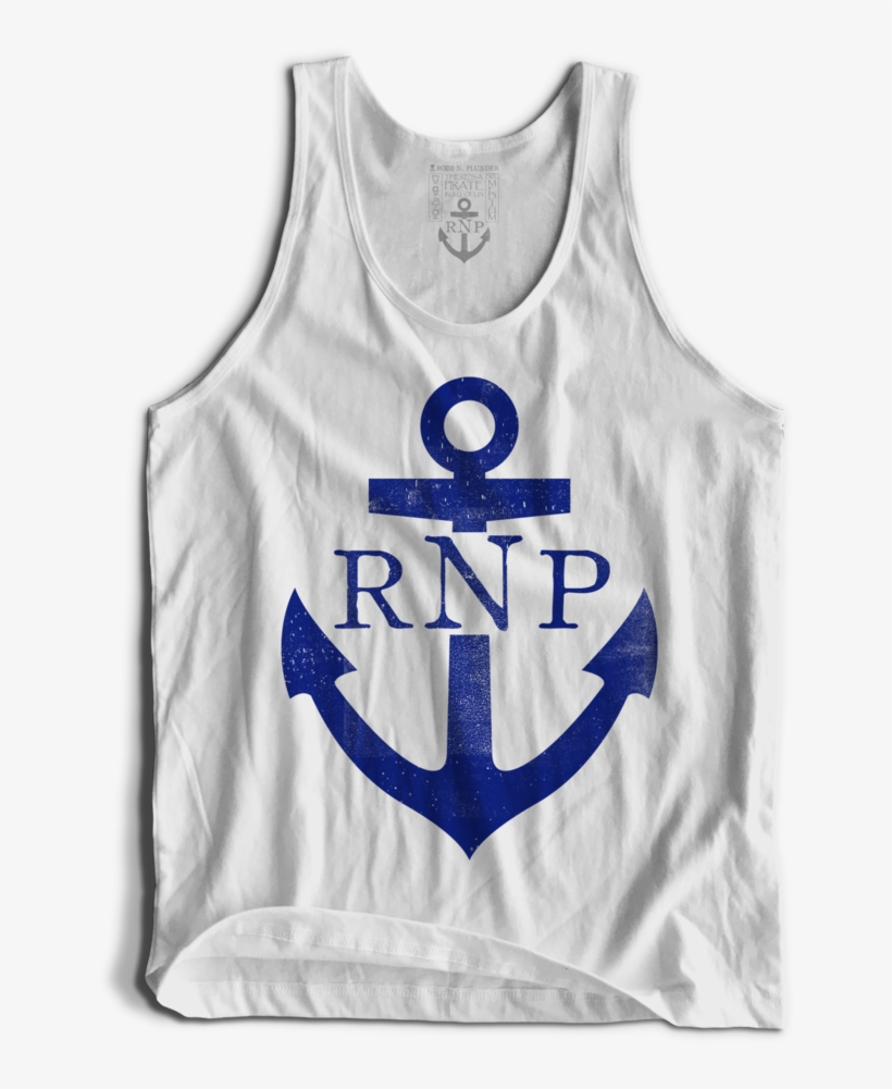 Anchor Tank Top - Blazed And Confused Top, transparent png download