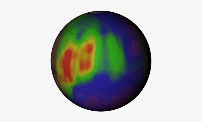Image Of Mars Methane - Circle, transparent png download