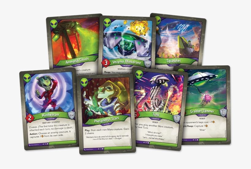 At The Glorious Empire Of House Mars Of Keyforge - Keyforge Mars Cards, transparent png download