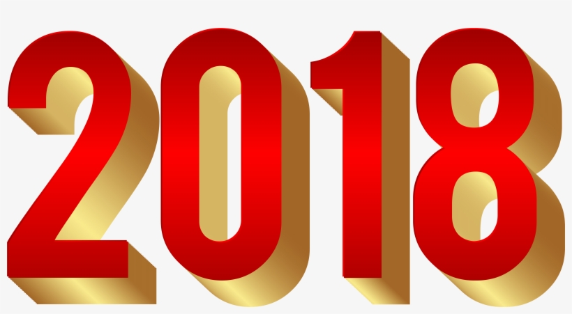 2018 Red And Gold, transparent png download