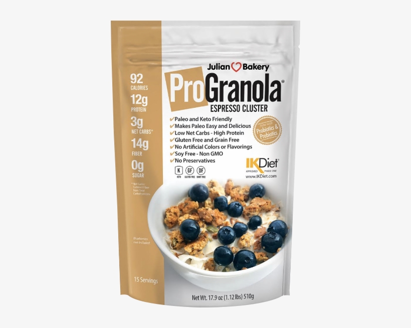 Julian Bakery, Granola Paleo Espresso - Julian Bakery Progranola, transparent png download