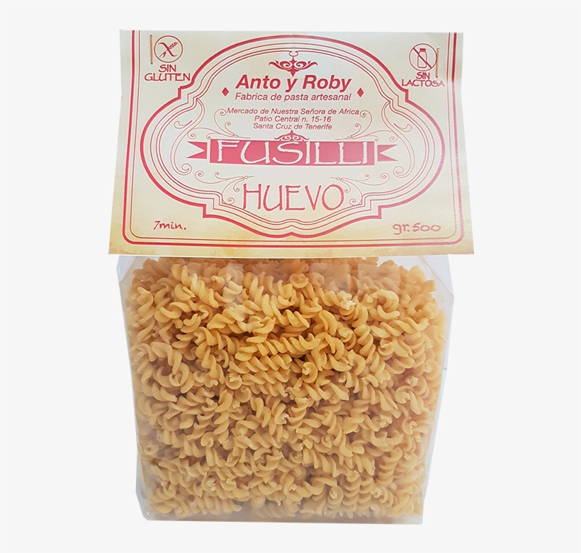 Fusilli De Huevo Sin Gluten Y Sin Lactsosa - Emmer, transparent png download