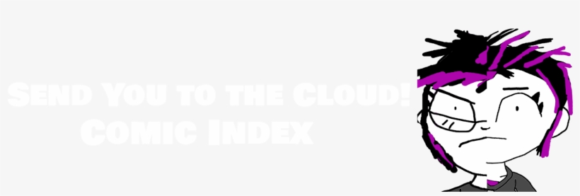 Send You To The Cloud Comic Index - Shirt, transparent png download