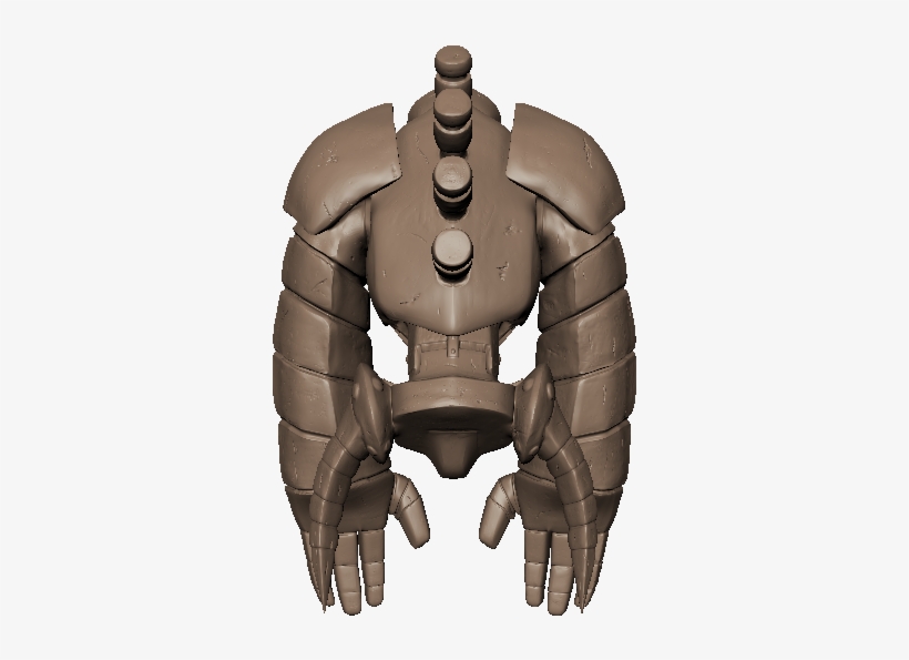 Scratched Back - Armour, transparent png download