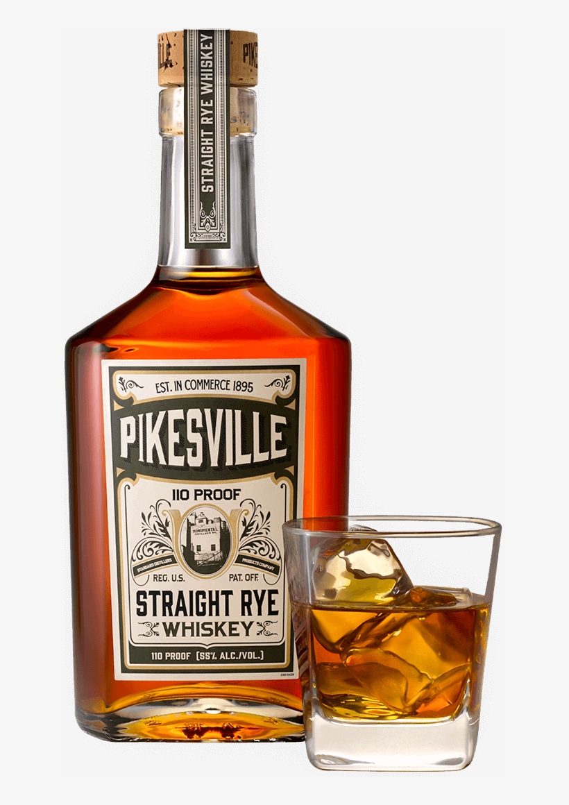 Pikesville 110 Proof Straight Rye, transparent png download