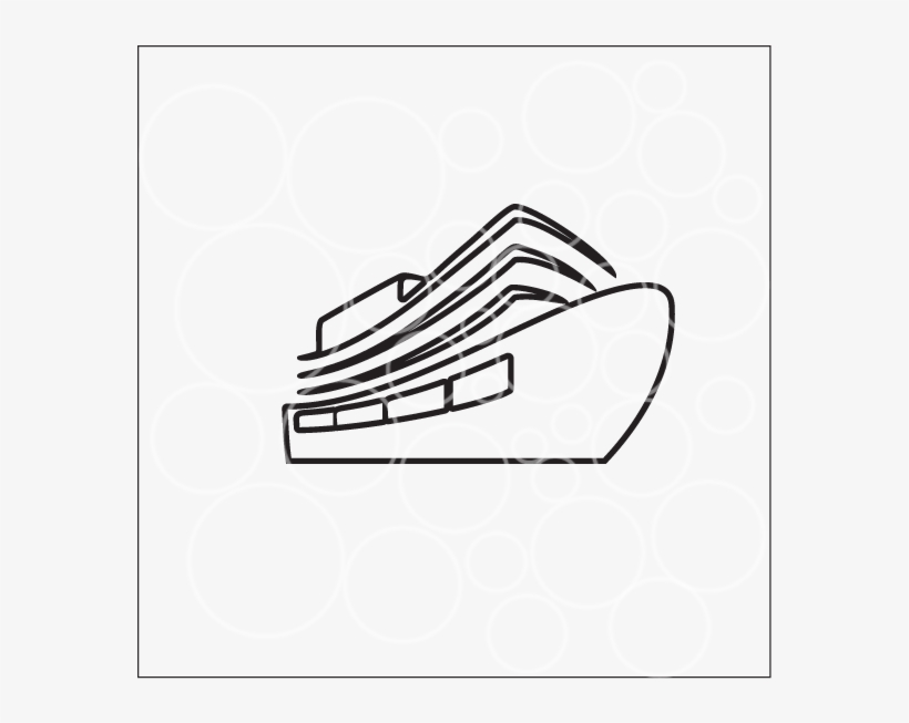 T15-travel,airplane - Line Art, transparent png download