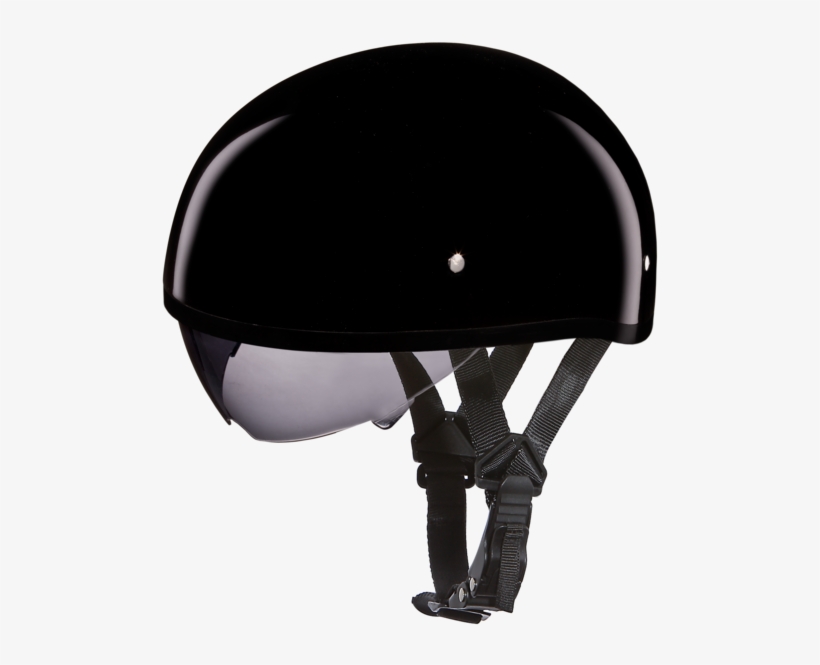 D - O - T - Daytona Skull Cap - Hi - Gloss Black Smoke, transparent png download