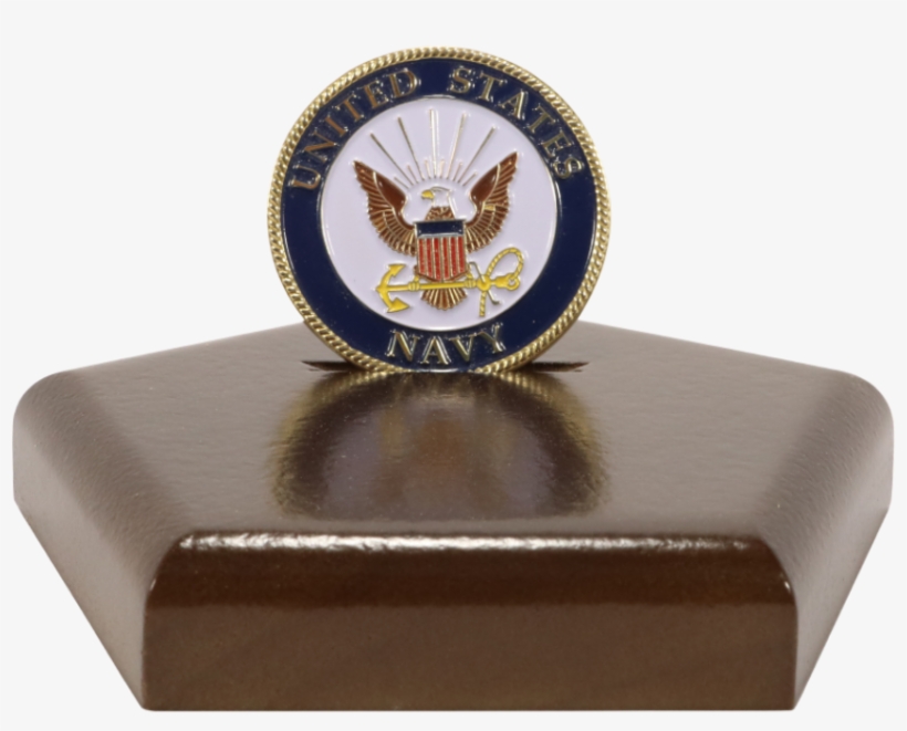 Single Challenge Coin Display - Badge, transparent png download