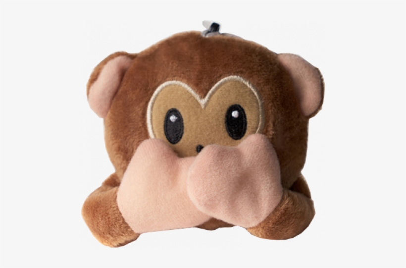 Emoji Keyring - Monkey - Teddy Bear, transparent png download