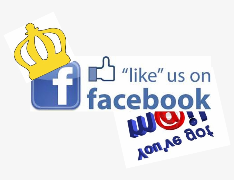 Us On Facebook, transparent png download