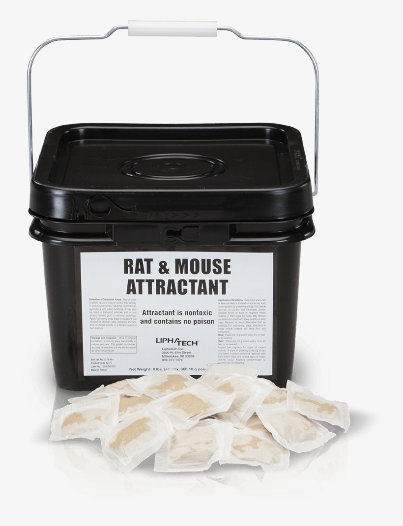 Spc Product Ratmouseattract 8lb Pail With Bait - Fish, transparent png download