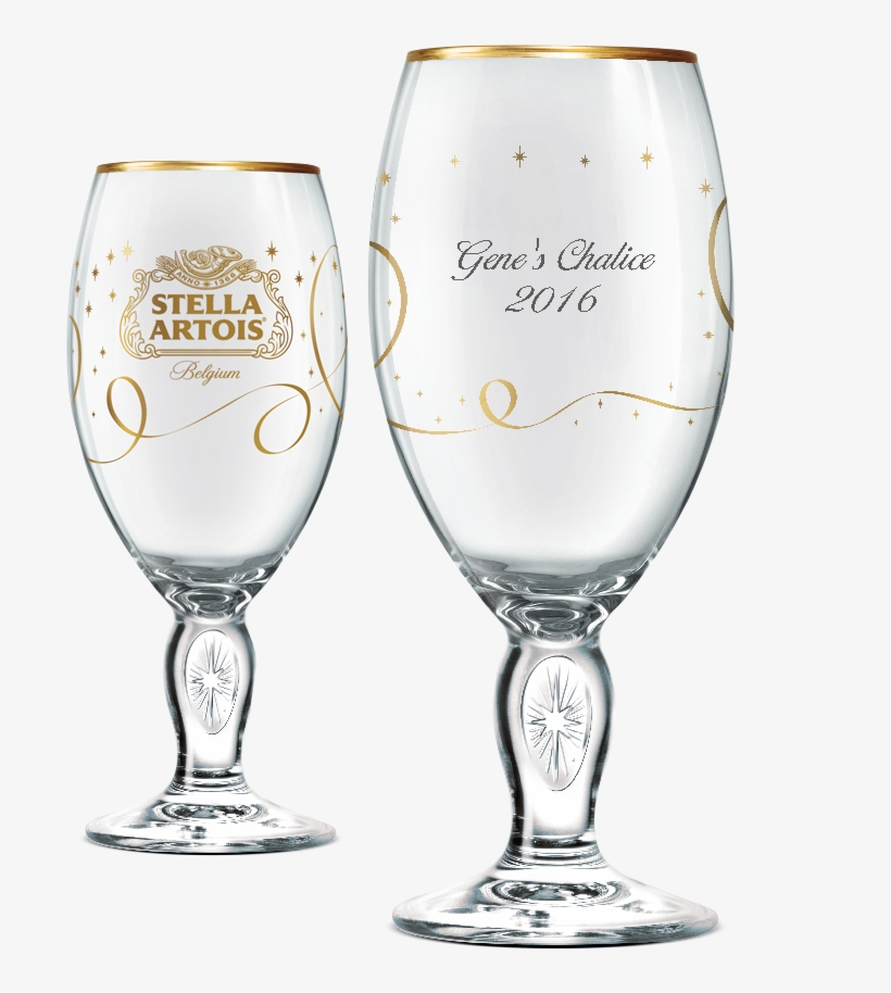 Get A Customized Stella Artois Holiday Chalice For - Stella Artois, transparent png download