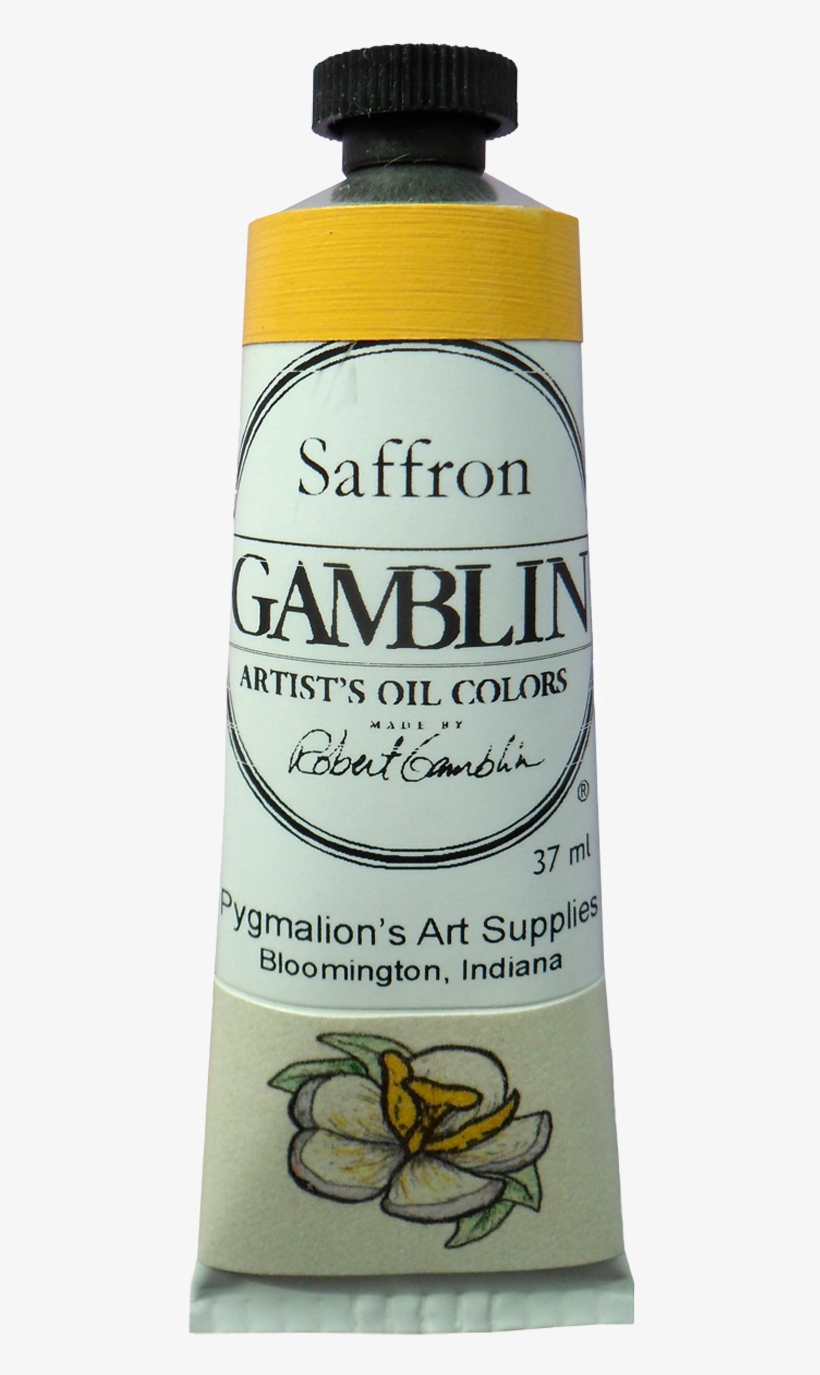 Saffron Tube - Glass Bottle, transparent png download