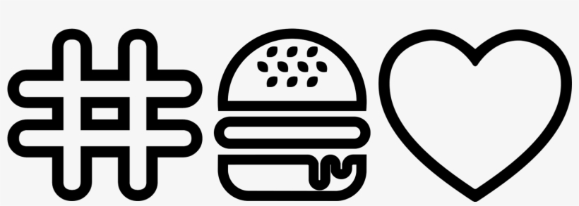 Burger Love Logo, transparent png download