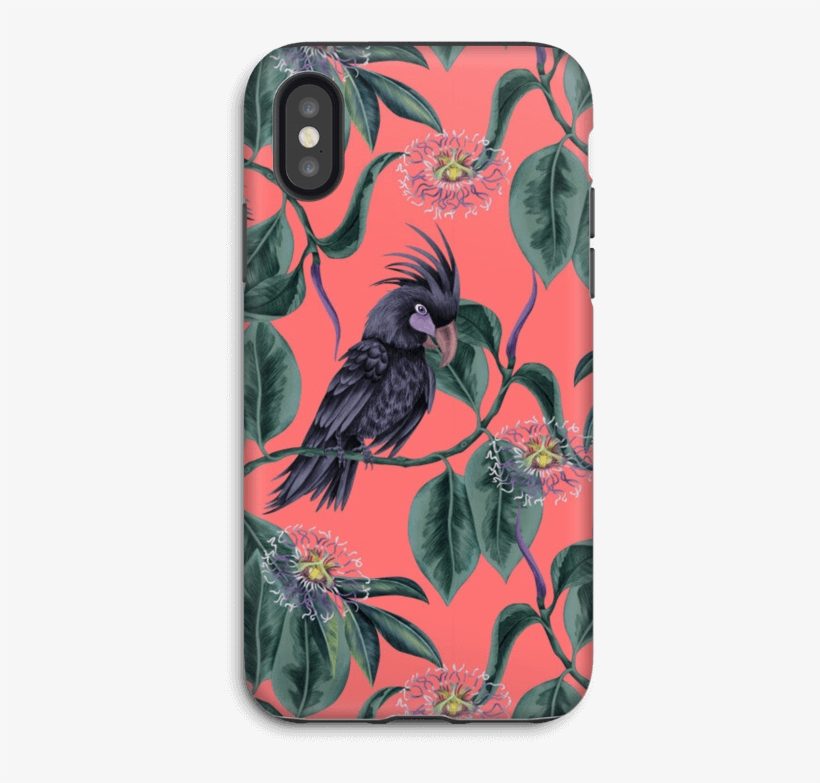 Cockatoo Pink Case Iphone X Tough - Finch, transparent png download