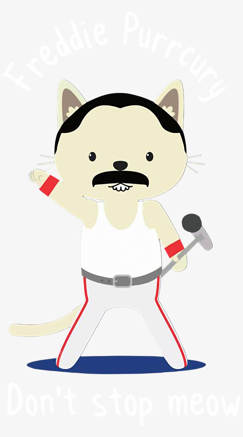 Freddie Purrcury, transparent png download