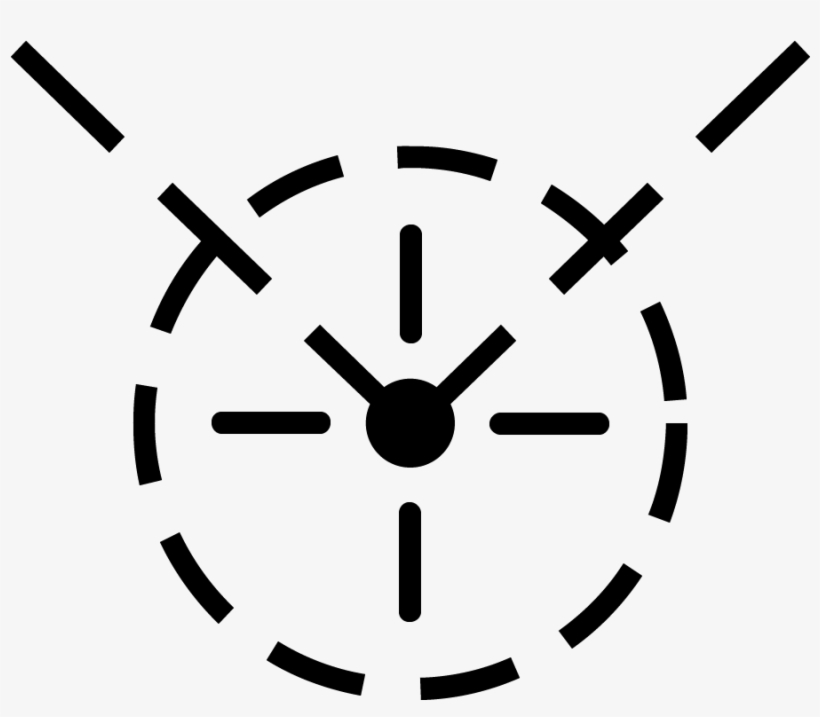 The Limits Of The Radar Scan Pattern In Azimuth Is - Wall Clock, transparent png download