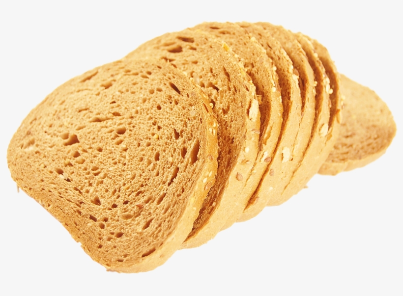Brown Bread Images - ขนมปัง Png, transparent png download