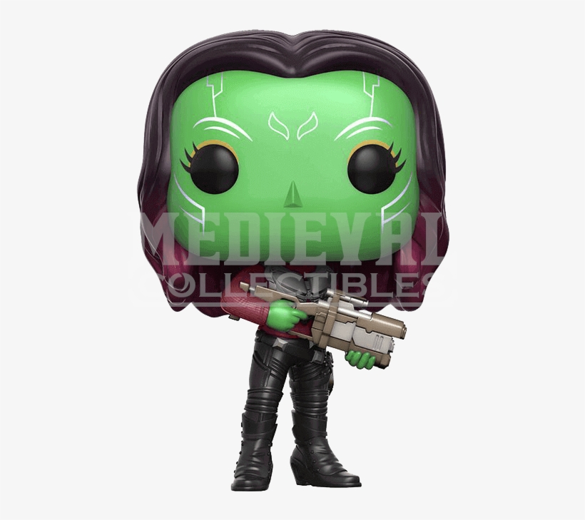 Guardians Of The Galaxy 2 Gamora Pop Figure - Gamora Pop, transparent png download