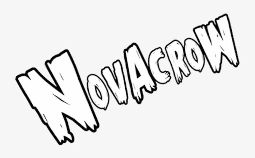 Novacrow Logo Standard Logo With Transparent Background - Calligraphy, transparent png download