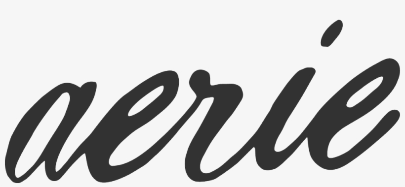Aerie Logo American Eagle Outfitters - Calligraphy, transparent png download