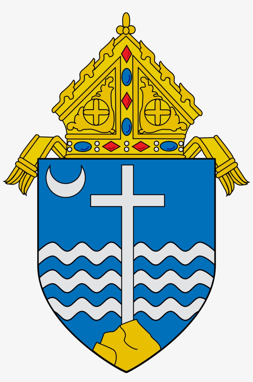 Roman Catholic Diocese Of Rockford - Archdiocese Of Los Angeles Coat Of Arms, transparent png download