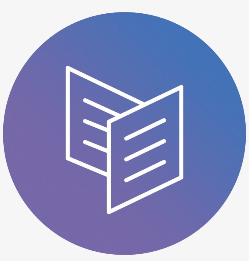 Quickly And Easily Add The Web's 100 Most Popular Services - Brochure Icon White, transparent png download