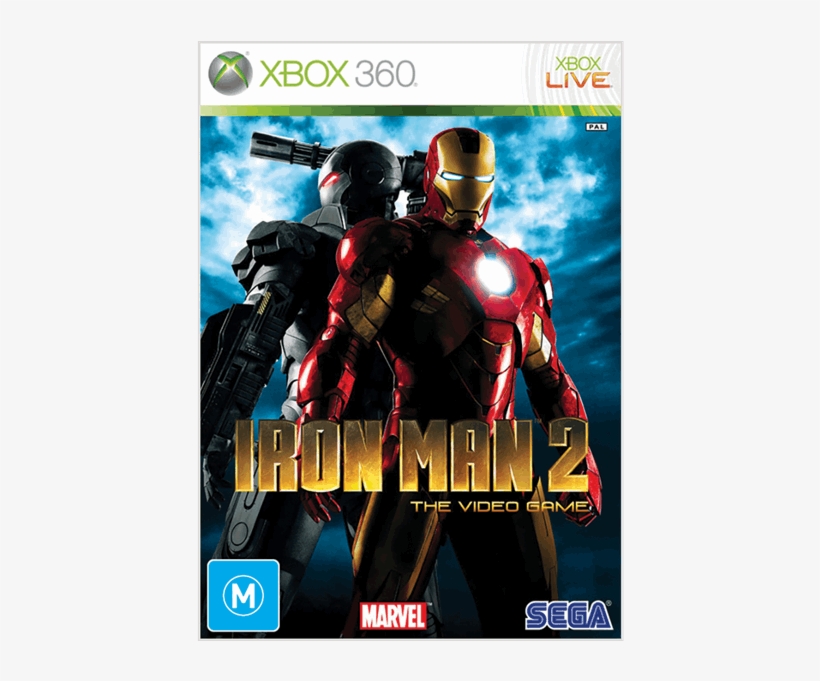 Iron Man 2 Xbox 360, transparent png download