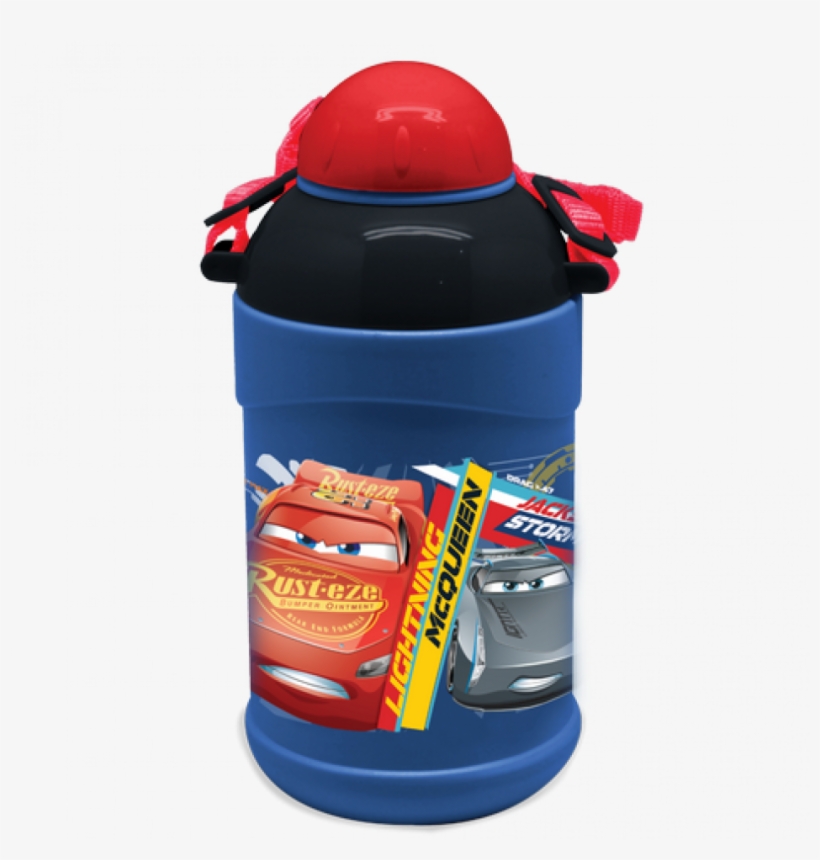 Lightning Mcqueen Bottle 570 Ml - Png Lightning Mcqueen Water Bottle, transparent png download