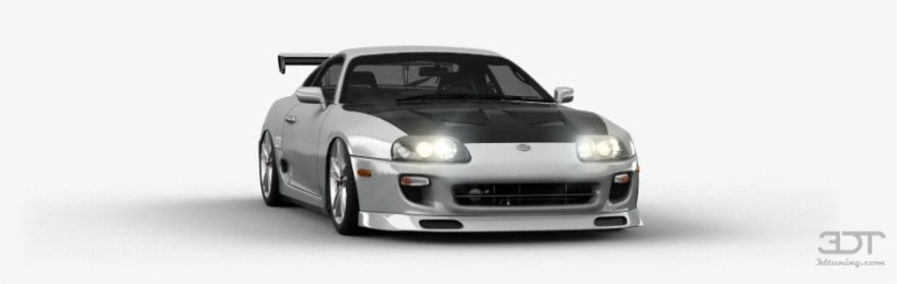 Tuning Of Tuning Toyota Supra Coupe - Mazda Rx8 Black And White, transparent png download