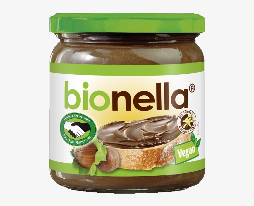 Bionella Chocolate Hazelnut Spread, Vegan, Hand In - Bionella, transparent png download