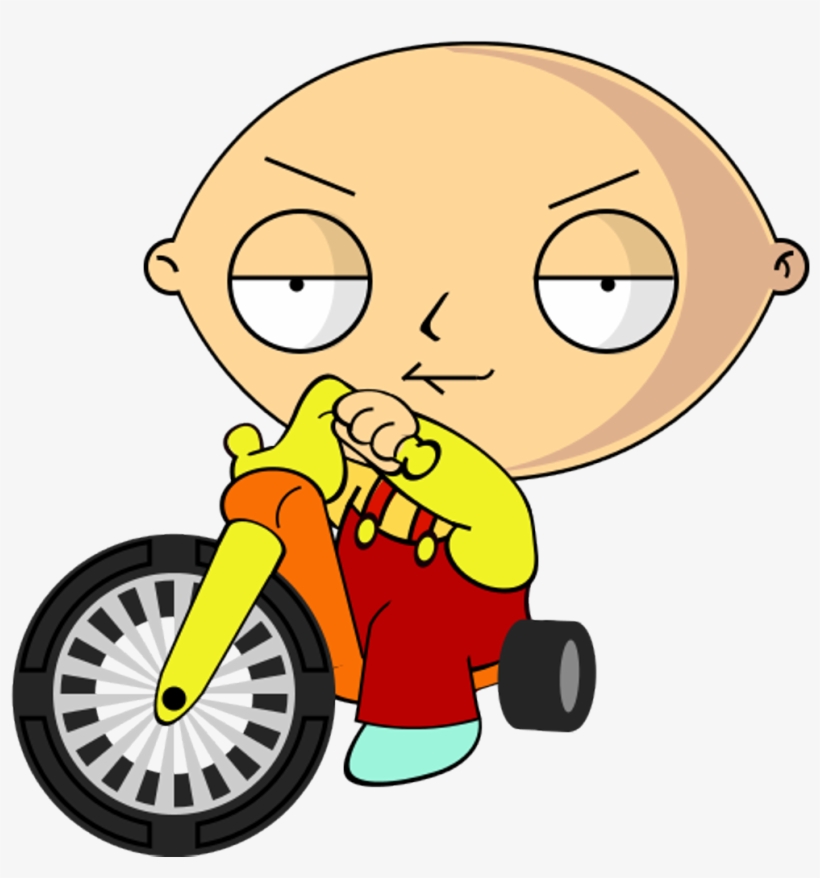 Stewie Sticker - Cartoon, transparent png download