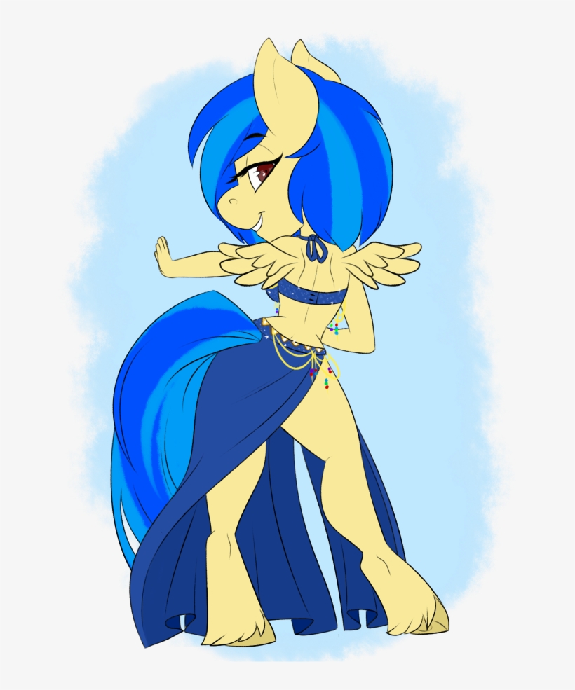 Kammymau, Belly Dancer, Chibi, Female, Looking At You, - Cartoon, transparent png download