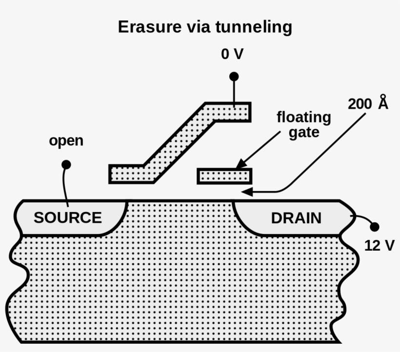 File - Flash Erase - Svg - Флеш Память Принцип Действия, transparent png download