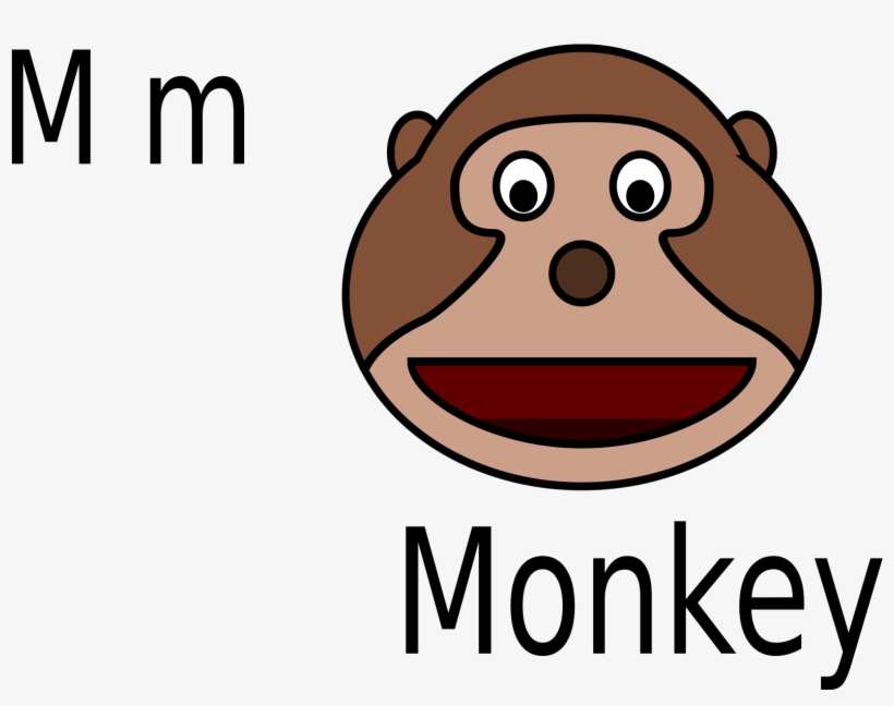 This Free Icons Png Design Of M For Monkey, transparent png download