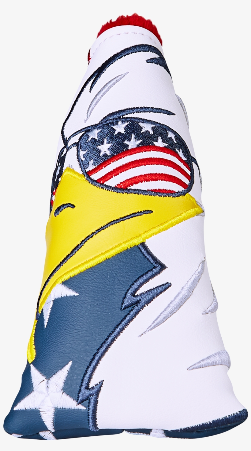Rock & Roll 'merican Eagle Headcover - Flag, transparent png download
