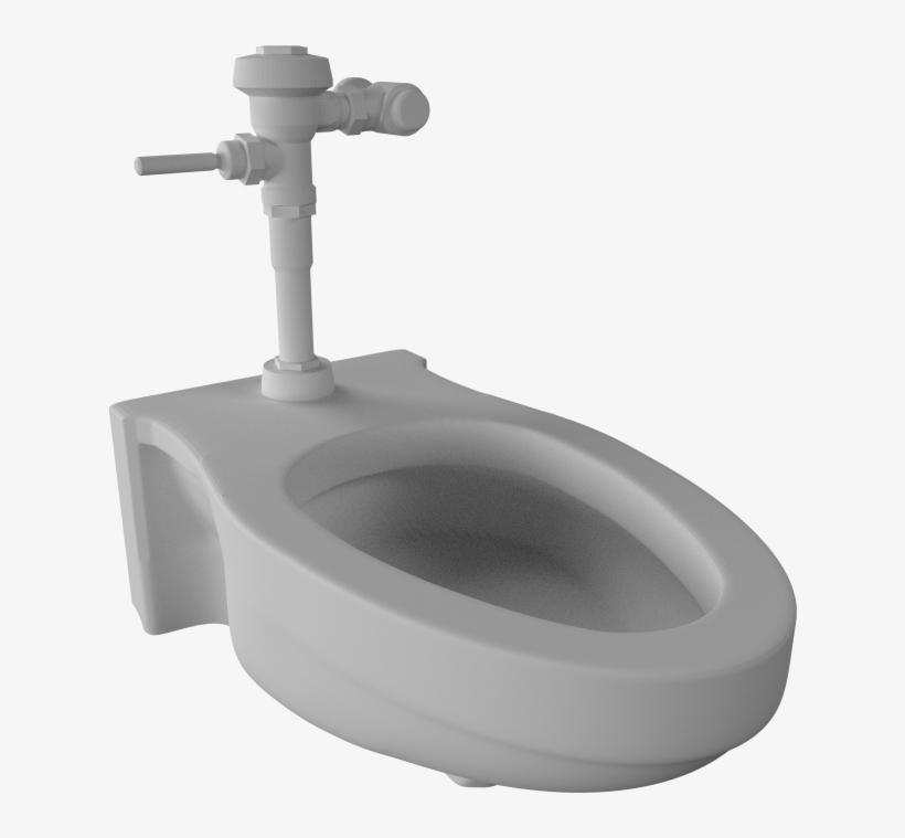 And Just Because I Found A Pretty Decent Chrome Material, - Urinal, transparent png download