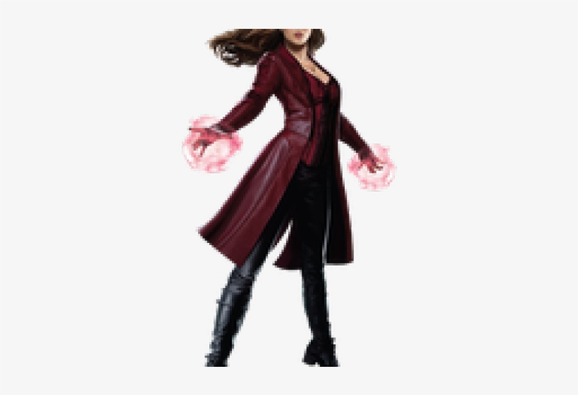 Scarlet Witch Clipart Animated - Scarlet Witch Cardboard Cutout, transparent png download