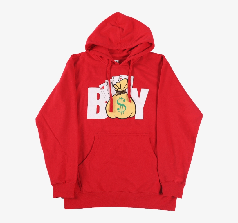 B$y "money Bag" Hoodie - Hoodie, transparent png download