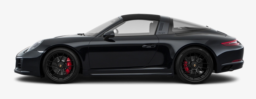 Drivers Side Profile, Convertible Top Up - Porsche 911 Targa Gts Black, transparent png download