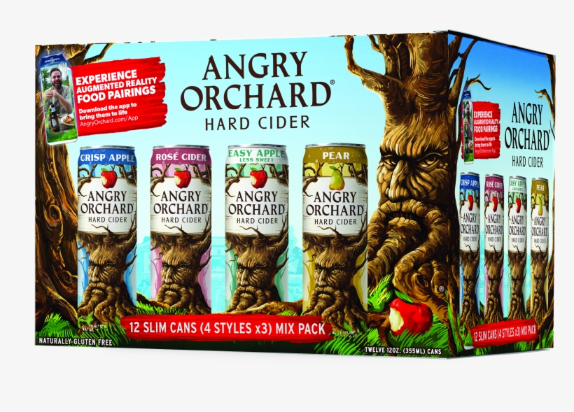 Angry Orchard Mix Pack - Angry Orchard Variety Pack Cans, transparent png download