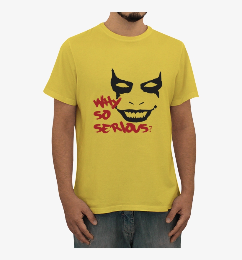 Camiseta Why So Serious De Ideal Designna - Camisa Não Sei Só Sei Que Foi Assim, transparent png download