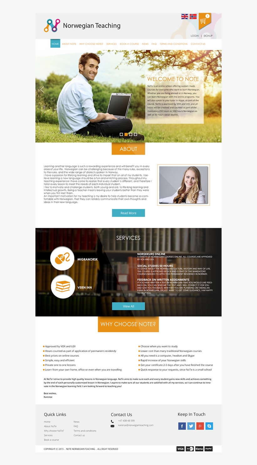 Professional, Serious, Education Web Design For Note - Online Advertising, transparent png download