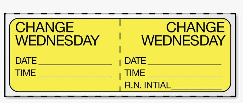 Iv Change Labels - Dk, transparent png download