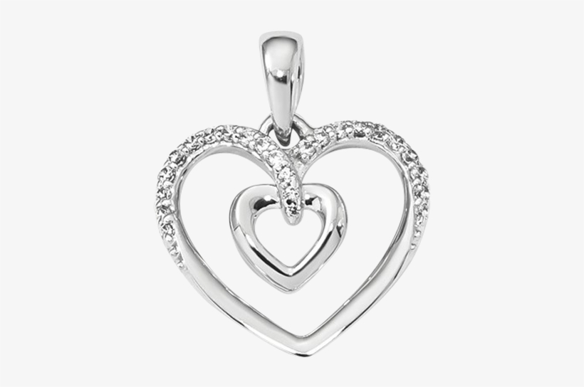 Zdiamond Heart Pendant Xp5276a - Locket, transparent png download
