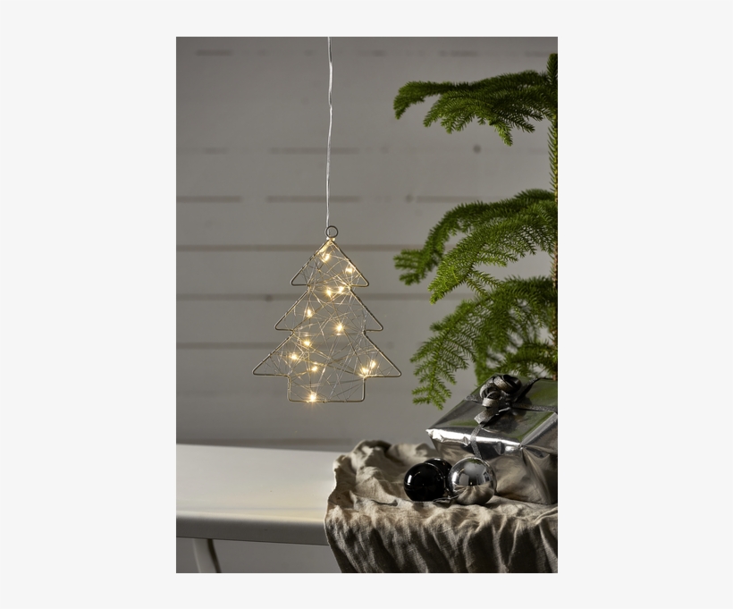 Hanging Decoration Wiry - Christmas Ornament, transparent png download