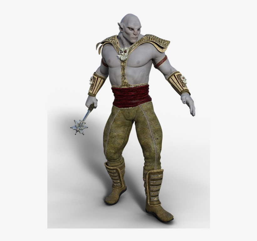 Ork, Warrior, Club, Fantasy, Mythical Creatures - Ork Warrior, transparent png download