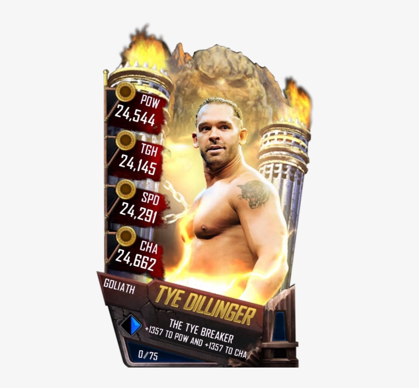 Tyedillinger S4 20 Goliath - Finn Balor Wwe Supercard, transparent png download